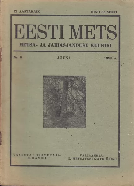 Eesti Mets, 1929/6