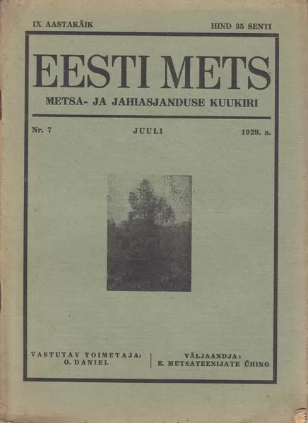 Eesti Mets, 1929/7