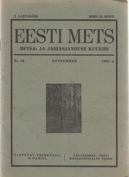 Eesti Mets 1930/12