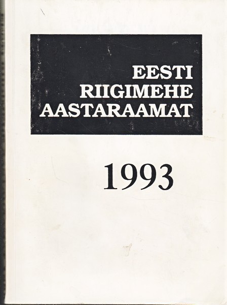 Eesti riigimehe aastaraamat 1993
