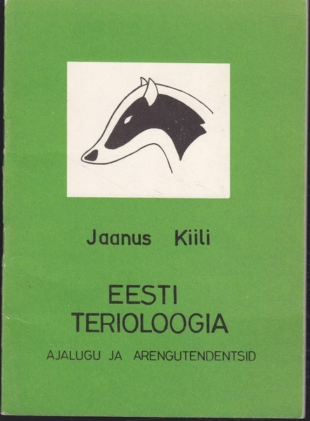 Jaanus Kiili Eesti terioloogia : ajalugu ja arengutendentsid : õppematerjal