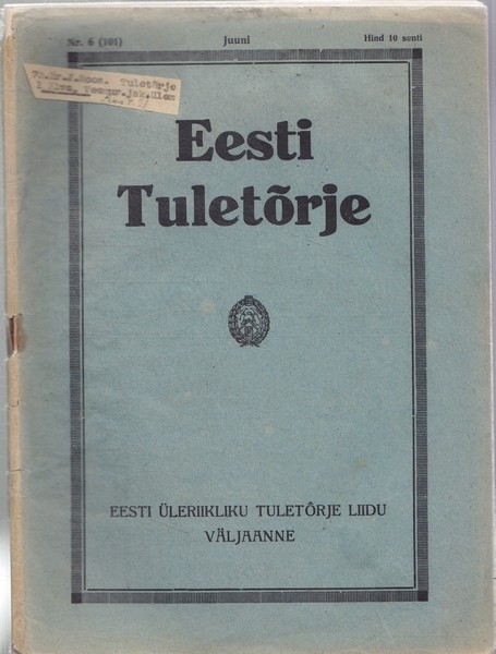 Eesti tuletõrje,1933/6