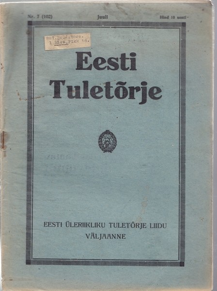 Eesti tuletõrje,1933/7
