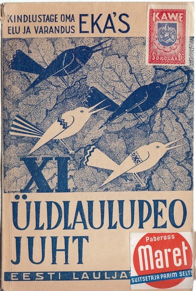 Eesti XI üldlaulupeo juht : 23. - 25. VI 1938 Tallinnas