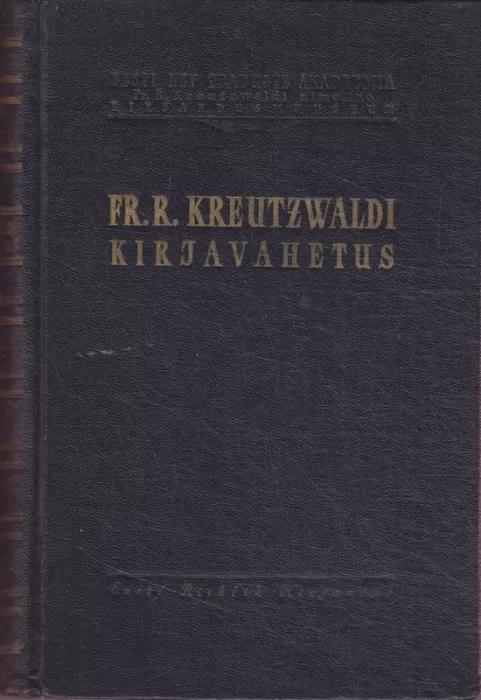 Friedrich Reinhold Kreutzwald Fr. R. Kreutzwaldi kirjavahetus, II