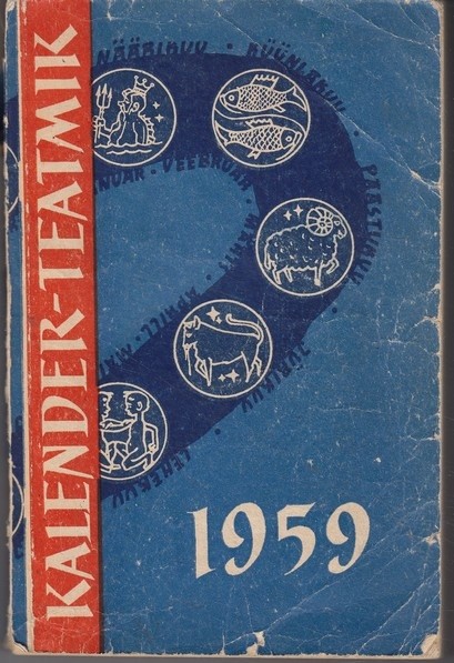 G. Liivak, K. Sinijärv Kalender, 1959