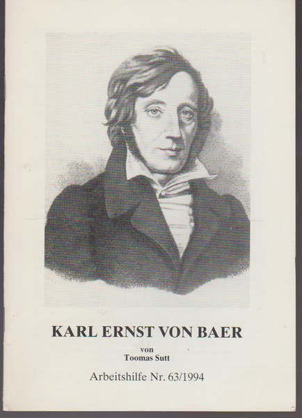 Toomas Sutt Karl Ernst von Baer