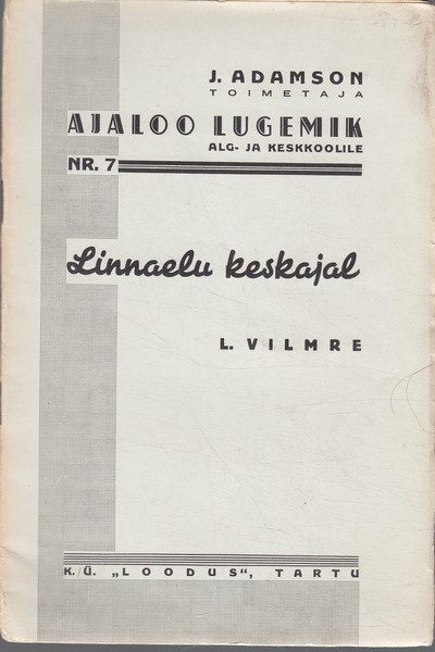 Linda Vilmre Linnaelu keskajal
