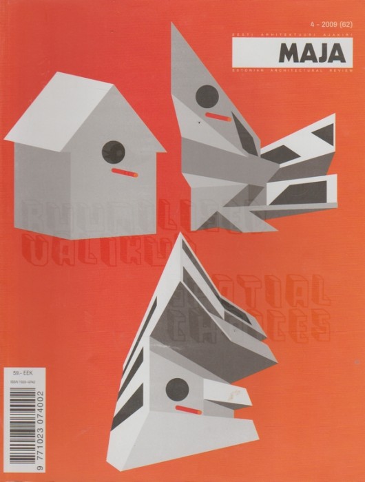 MTÜ Arhitektuurikirjastus Maja 2009/4