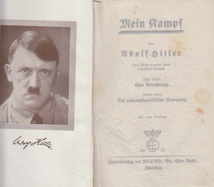 Adolf Hitler Mein Kampf : zwei Bände in einem Band