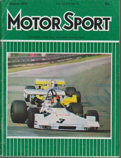 Motor sport, 1972/August