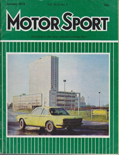 Motor sport, 1973/January