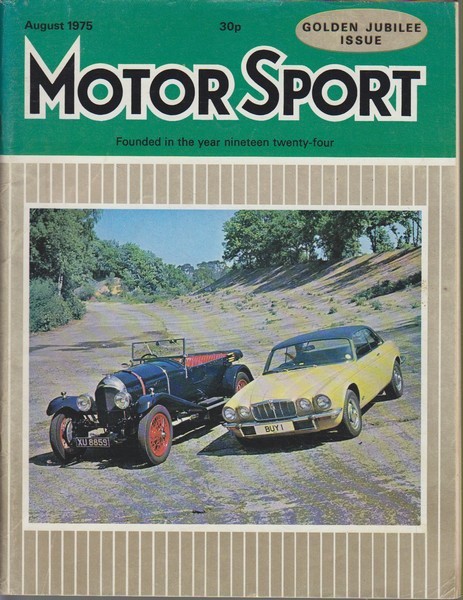Motor sport, 1975/August