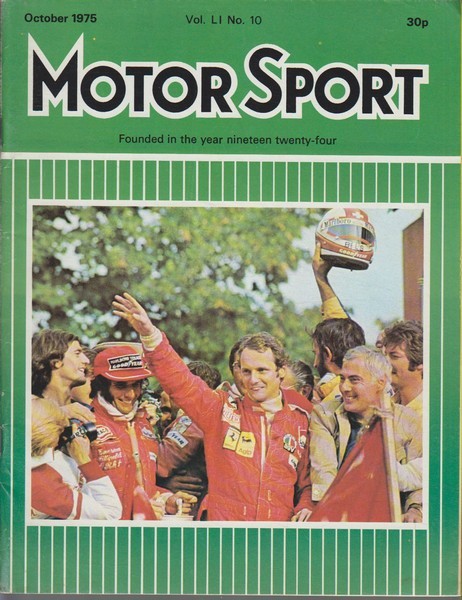 Motor sport, 1975/October