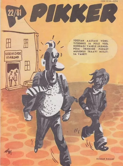 Pikker, 1981/22 : satiiri- ja huumoriajakiri