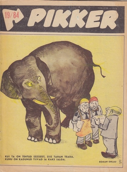 Pikker, 1984/19 : satiiri- ja huumoriajakiri