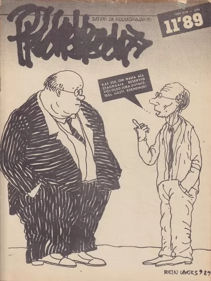Pikker, 1989/11 : satiiri- ja huumoriajakiri