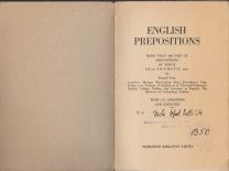 Ronald Seth English prepositions : more than 400 uses of prepositions of which 155 are idiomatic