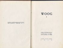Ed. Hubel, Hugo Raudsepp, J.V. Veski Woog. I, Kirjatööde kogu