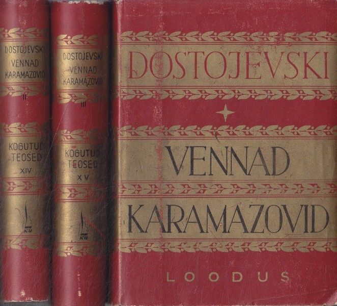 F. M. Dostojevski Vennad Karamazovid I-III, 1939/1940